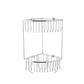 Baskets Double Basket - Chrome