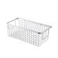 Baskets Rectangular Basket - Chrome