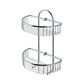 Baskets Double Basket - Chrome