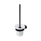 Salerno Toilet Brush Holder - Matt Black