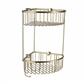 Baskets Double Basket - Brushed Brass