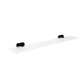 Asti Glass Shelf - Matt Black