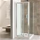 Volente 6mm 1850mm x 900mm Bi-Fold Shower Door - Chrome