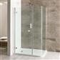 Volente 1850mm x 800mm Shower Door for Volente Curved Corner Shower Enclosure - Chrome