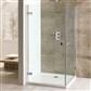 Volente 1850mm x 800mm Double Hinge Shower Door - Chrome Profiles