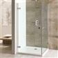 Volente 1850mm x 1000mm Double Hinge Shower Door - Chrome Profiles