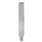 Modern Square Full Spray Single Function Shower Handset - Chrome