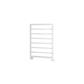 Ryton 800 x 600mm. Towel Rail Matt White