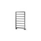 Ryton 800 x 500mm. Towel Rail Chrome