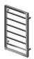 Ryton 800 x 600mm. Towel Rail Chrome