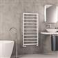 Kenilworth 1200 x 600mm. Towel Rail Matt White