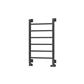 Loxley 800 x 500mm. Towel Rail Matt Anthracite