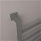 Loxley 800 x 500mm. Towel Rail Matt Anthracite