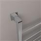 Loxley 800 x 600mm. Towel Rail Chrome