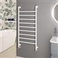 Eshton 1200 x 600mm. Towel Rail Matt White