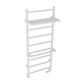 Launton Designer Towel Rail 1200x500mm Matt White