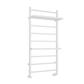 Launton Designer Towel Rail 1200x600mm Matt White