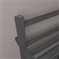 Launton Designer Towel Rail 1200x500mm Matt Anthracite