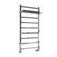 Launton Designer Towel Rail 1200x600mm Chrome