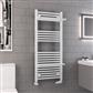 Haddenham Designer Towel Rail 1200x500mm Matt White