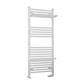 Haddenham Designer Towel Rail 1200x500mm Matt White