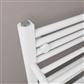 Haddenham Designer Towel Rail 1200x500mm Matt White