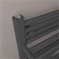 Haddenham Designer Towel Rail 1200x500mm Matt Anthracite