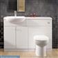 Lisbon II Back To Wall WC Pan - White