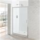 Vantage Easy Clean 1850mm x 1000mm Slider Shower Door - Chrome