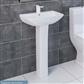 Wingrave II 740mm Full Pedestal - White