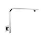 Square Wall Arm Chrome