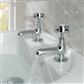 Haymarket Standard Basin Taps Chrome