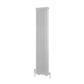 Rivassa 3 Column Radiator 1800 x 383mm Gloss White