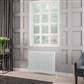 Rivassa 3 Column Radiator 600 x 833mm Gloss White