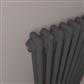 Rivassa 2 Column Rad. 300x1373mm Matt Anthracite