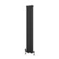 Rivassa 3 Column Rad. 1800x293mm Matt Anthracite