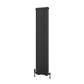 Rivassa 3 Column Rad. 1800x383mm Matt Anthracite