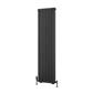 Rivassa 3 Column Rad. 1800x473mm Matt Anthracite