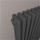 Rivassa 3 Column Rad. 1800x473mm Matt Anthracite