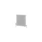 Rivassa 3 Column Radiator 600 x 563mm Gloss White