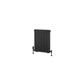 Rivassa 3 Column Radiator 600 x 473mm Matt Anthracite