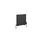 Rubano 600 x 623mm Radiator Matt Anthracite