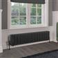 Rivassa 4 Column Radiator 300 x 1373mm Matt Anthracite