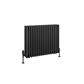 Rivassa 4 Column Radiator 600 x 785mm Matt Anthracite