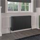 Rivassa 4 Column Radiator 600 x 1010mm Matt Anthracite