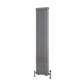 Rivassa 3 Column Radiator 1800 x 383mm Chrome Effect