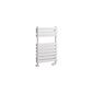 Tunstall Double 800 x 500 Towel Rail Matt White