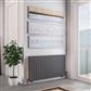 Tunstall Double 600 x 1179 Radiator Matt Anthracite