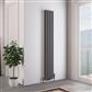 Tunstall Double 1800 x 280 Radiator Matt Anthracite