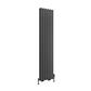 Tunstall Double 1800 x 420 Radiator Matt Anthracite